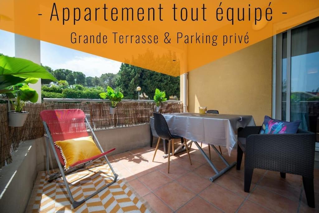 Appartement Tout Equipe Terrasse Et Parking Prive Марсилия Екстериор снимка